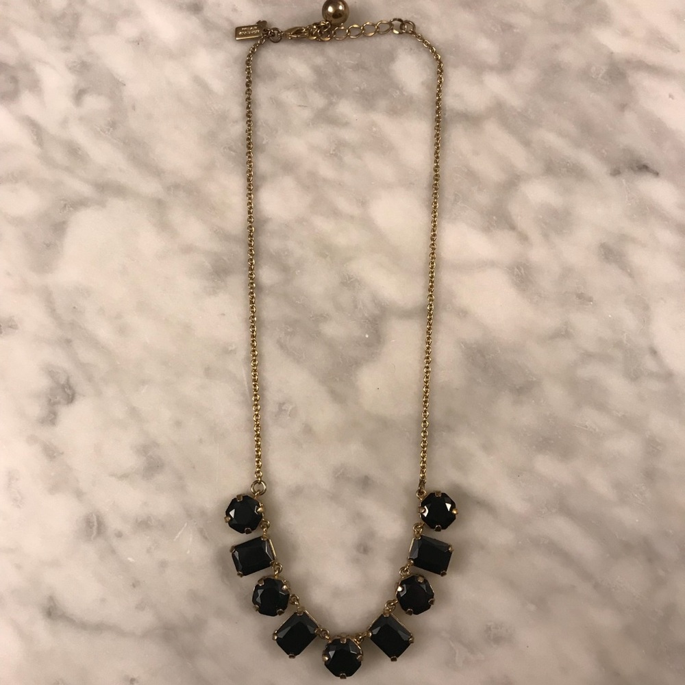 Black and gold necklace